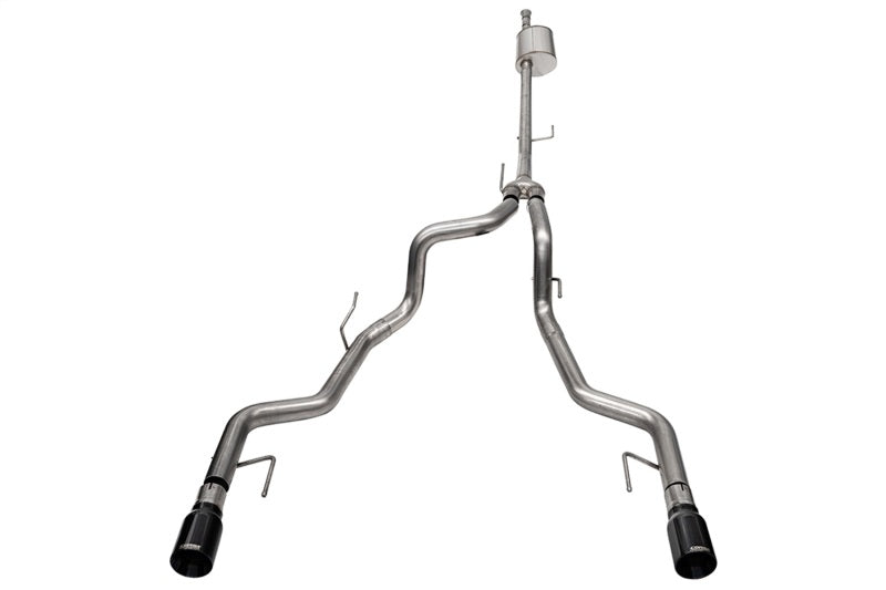 CORSA Performance Sport Cat-Back Dual Rear Exit Black PVD for 2023 Ford F-150 SuperCrew 5.5ft Bed 5.0L V8