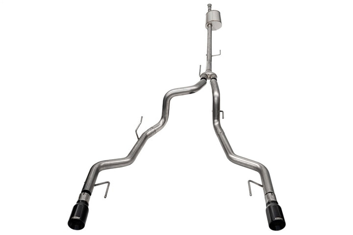 CORSA Performance Sport Cat-Back Dual Rear Exit Black PVD for 2023 Ford F-150 SuperCrew 5.5ft Bed 5.0L V8