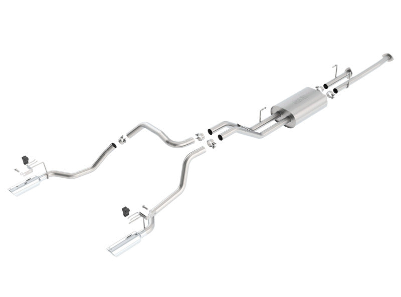 Borla Stainless Steel Catback Exhaust for 09-13 Toyota Tundra