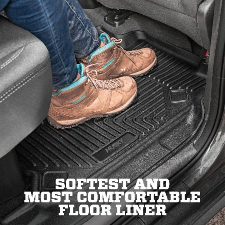Husky Liners 2014 Toyota Tundra Crew Cab / Ext Cab X-Act Contour Black 2nd Seat Floor Liner