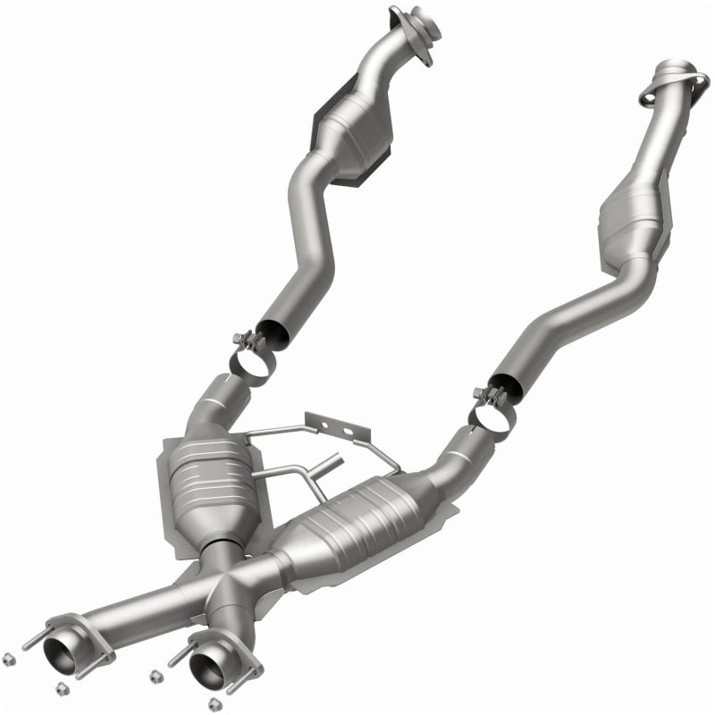 MagnaFlow Conv DF Mustang X-Pipe 94-95 Street Easy Install