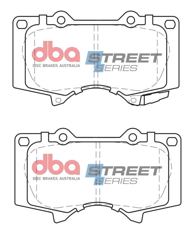 DBA Street Series Front Brake Pads for 2010–2019 Lexus GX460 - OneFastShop