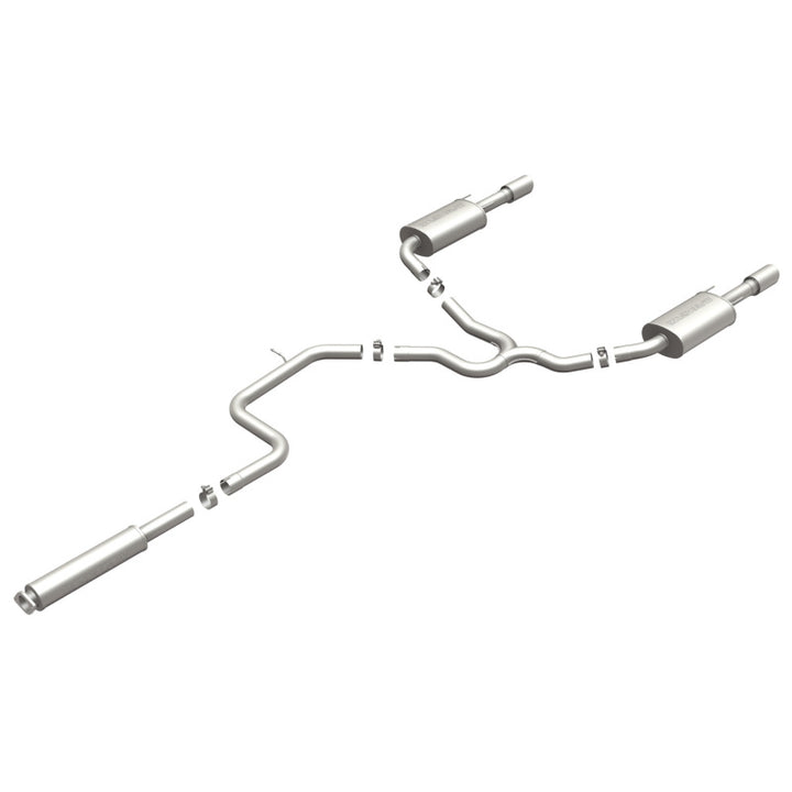 Magnaflow Dual Rear Exit Stainless Cat-Back Exhaust for 00-05 Chevy Impala/Monte Carlo V6 3.4L/3.8L - OneFastShop
