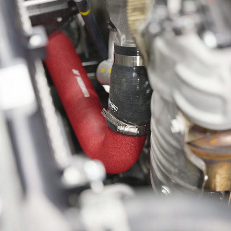 Mishimoto 2022+ Honda Civic 1.5T Intercooler Kit - Silver Intercooler- Red Pipes