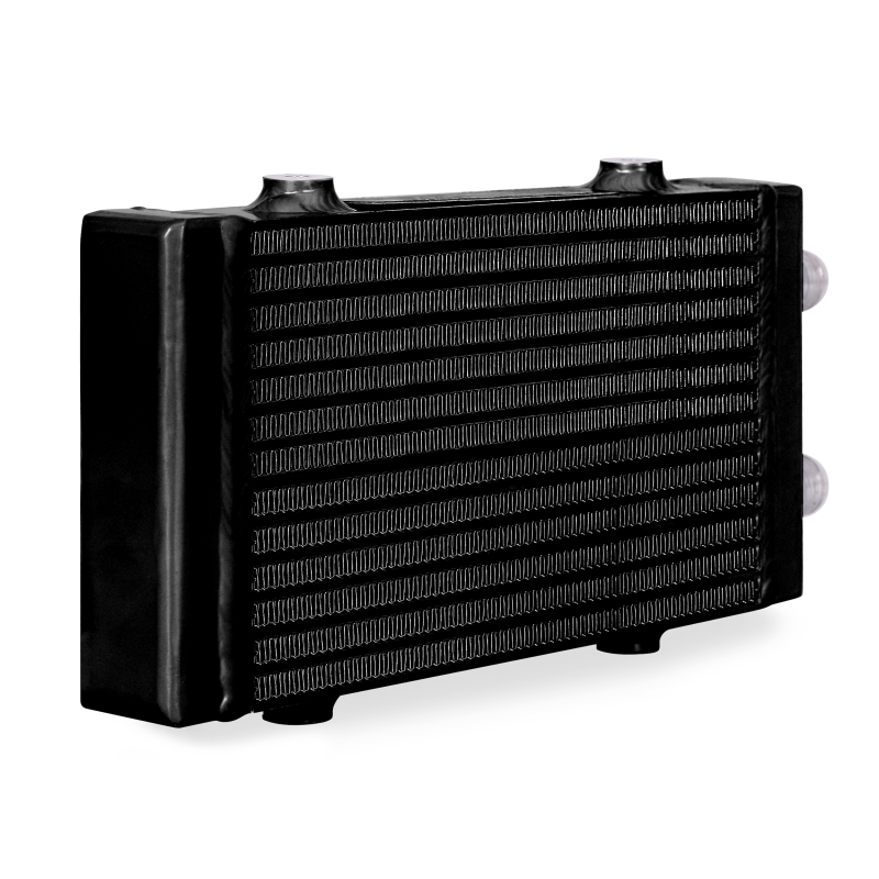 Mishimoto Oil Cooler Small Bar and Plate Dual Pass Black - Ford Mustang GT, Bullitt, GT Premium, Mach 1 - OneFastShop