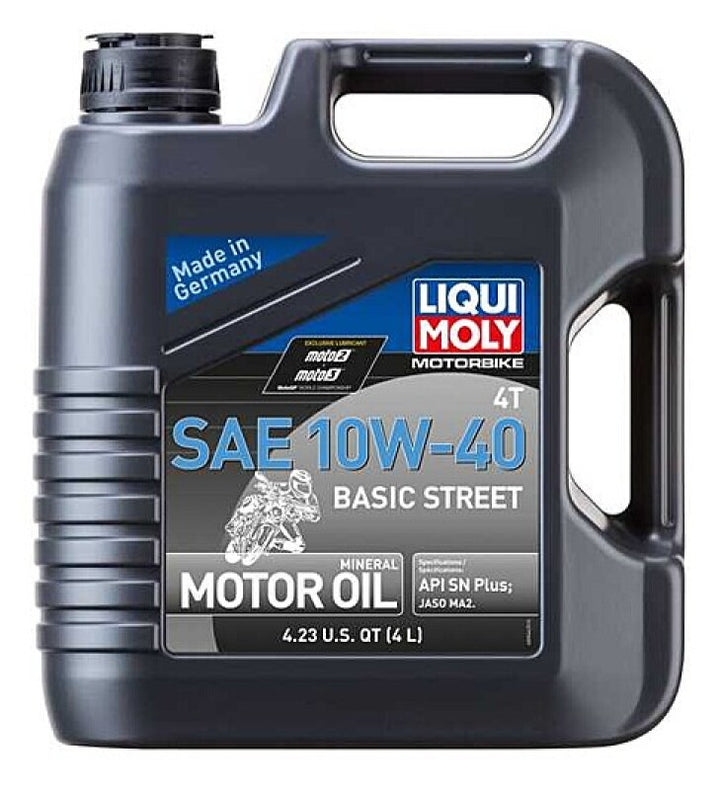 LIQUI MOLY 4L Motorbike 4T SAE 10W40 LIQUI MOLY 4L Motorbike 4T SAE 10W40