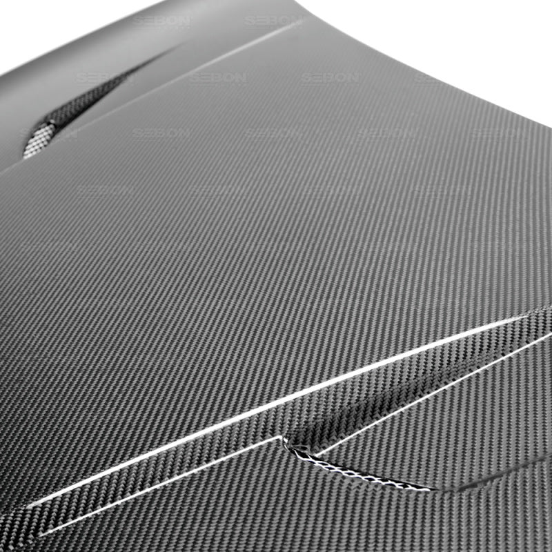 Seibon TM-Style Carbon Fiber Hood for Volkswagen Golf MK7 (2012+) - OneFastShop