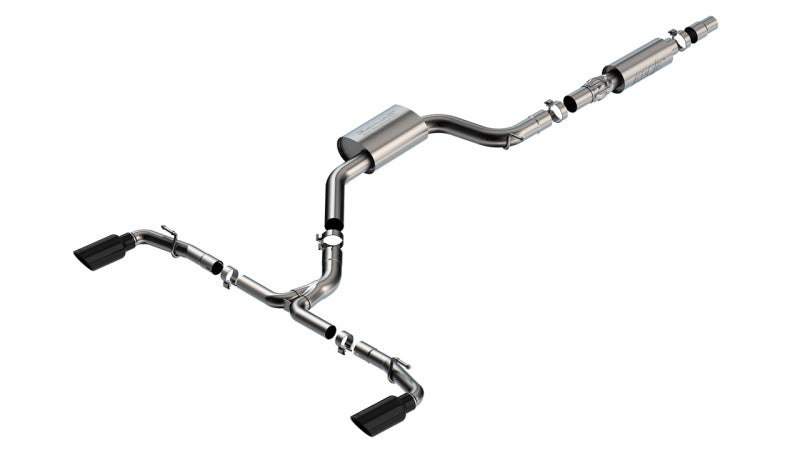 Borla 3-Inch S-Type Cat-Back Exhaust Volkswagen Golf GTI 2.0L 22-23 - OneFastShop