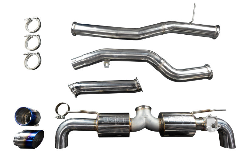 Injen Cat-Back Exhaust for 20-21 Toyota Supra 3.0L Turbo 6cyl with Burnt Tips - OneFastShop