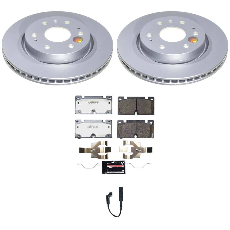 PowerStop Z36 Front Coated Brake Kit - Chevrolet Colorado / GMC Canyon 2023-2025