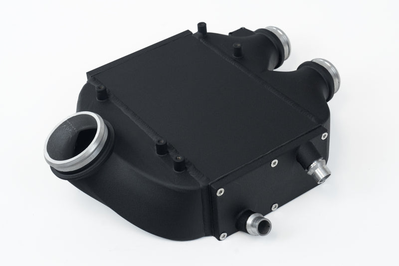 CSF Top Mount Charge-Air-Cooler Crinkle Black for 2014+ BMW M3/M4 (F8X)