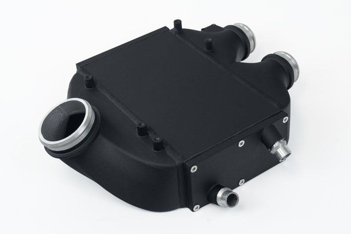 CSF Top Mount Charge-Air-Cooler Crinkle Black for 2014+ BMW M3/M4 (F8X)