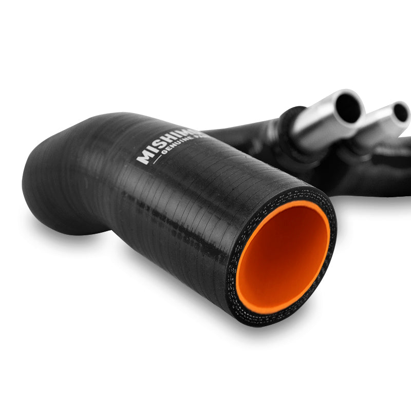 Mishimoto 2018+ for Jeep Wrangler JL / Gladiator JT 3.6L AT Black Silicone Radiator Coolant Hose Kit - OneFastShop