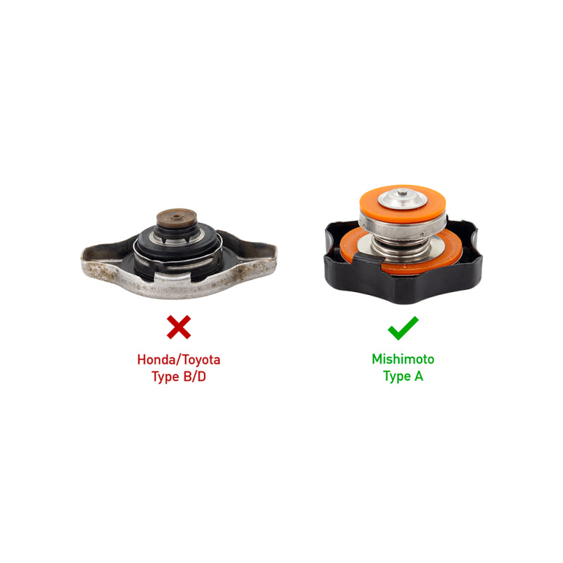 Mishimoto Carbon Fiber Radiator Cap 1.3 Bar Small Import