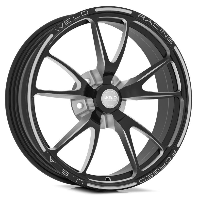 Weld Full Throttle 1-Piece Black Wheel - Non-Beadlock