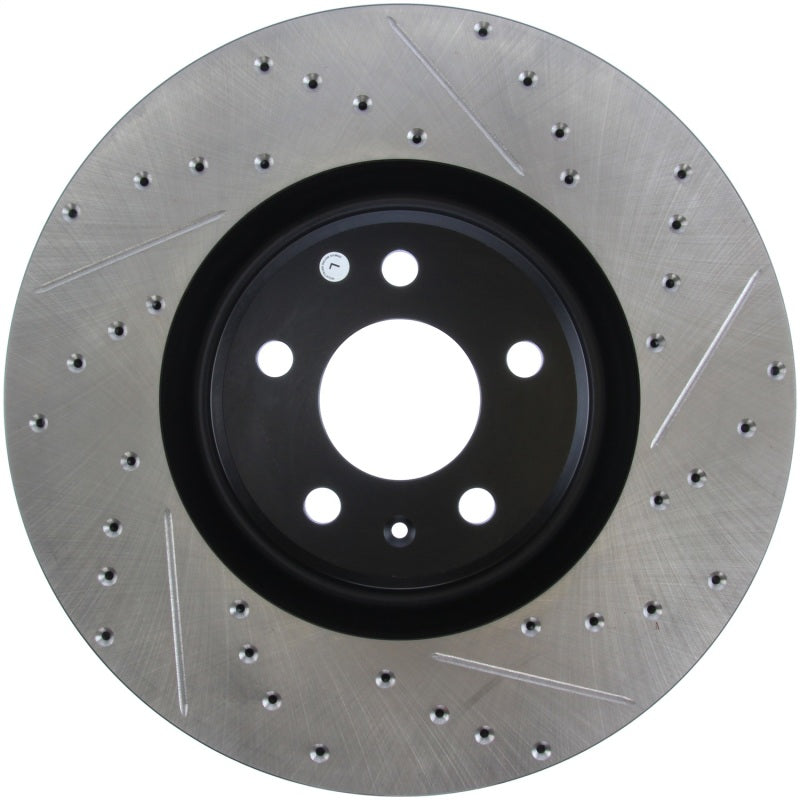 Stoptech Slotted & Drilled Sport Brake Rotor for Audi A6 A7 A8 S7 2012-2019 - OneFastShop