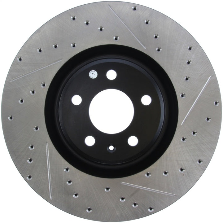 Stoptech Slotted & Drilled Sport Brake Rotor for Audi A6 A7 A8 S7 2012-2019 - OneFastShop