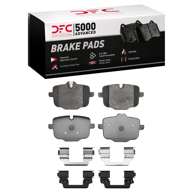 DFC 5000 Advanced Ceramic Rear Brake Pads with Hardware - BMW X5 / X6 2016-2022