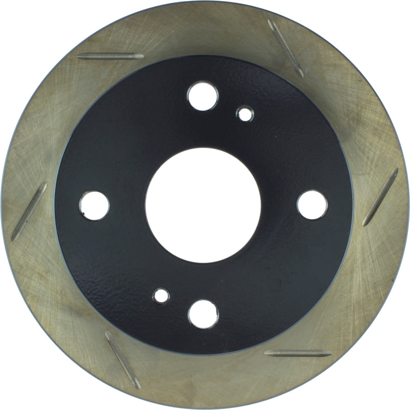 StopTech Slotted Sport Brake Rotor for 1985-1987 Toyota Corolla - OneFastShop