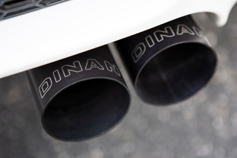 Dinan Free Flow Axle-Back Exhaust - BMW M3 (E92/E93) 2008-2013 - Black Tips, image 3