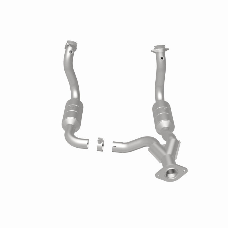 MagnaFlow Y-Pipe Assembly for 08-10 Ford F-250/F-350 SD 5.4L/6.8L & F-450 SD 6.8L - Direct Fit