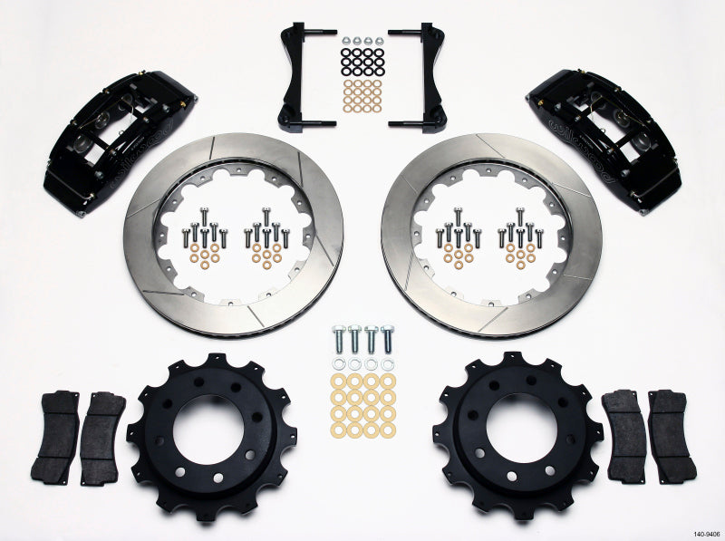 Wilwood TC6R Rear Kit 16in Brake Upgrade for 1999-2010 GM Truck 2500 HD 4.84 Center - OneFastShop