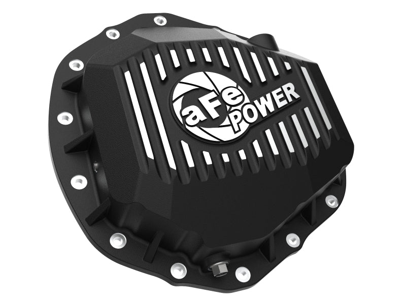 aFe Rear Differential Cover Black Pro Series for 2020 Chevrolet Silverado 2500 HD