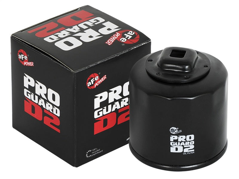 AFe Pro Guard D2 Oil Filter for Nissan L4 & Subaru H4 (02-17/04-17)