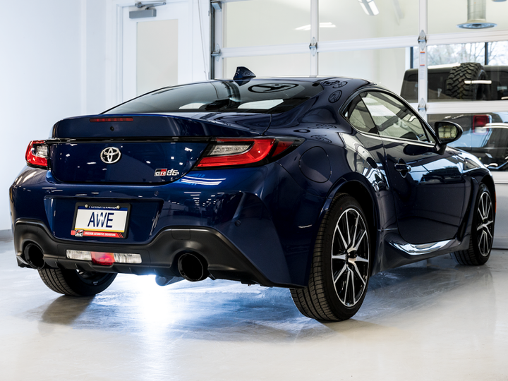 AWE Touring Edition Cat-Back Exhaust with Diamond Black Tips - Subaru BRZ/ Toyota GR86/ Toyota 86