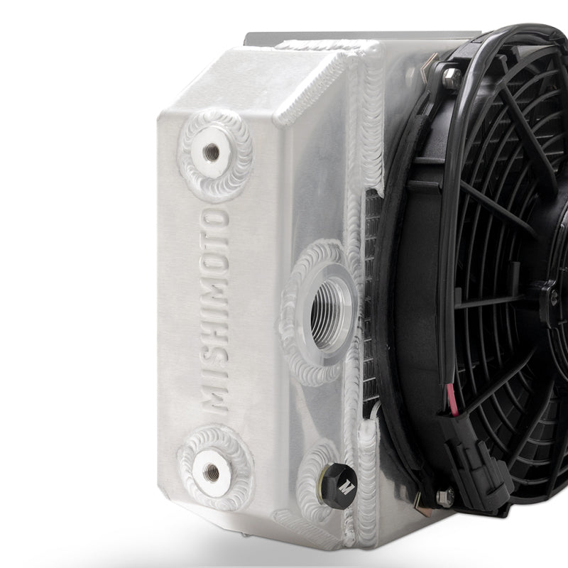 Mishimoto Universal Aluminum Radiator - Natural Drag Race Performance - OneFastShop