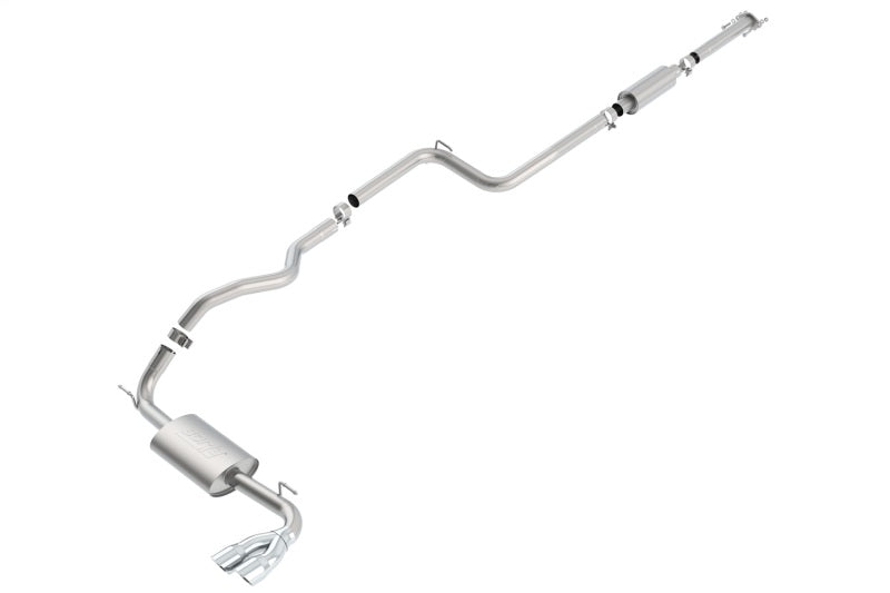 Borla SS Catback Exhaust for 12-16 Ford Focus SE Hatchback 2.0L 4cyl w/o Sport Package