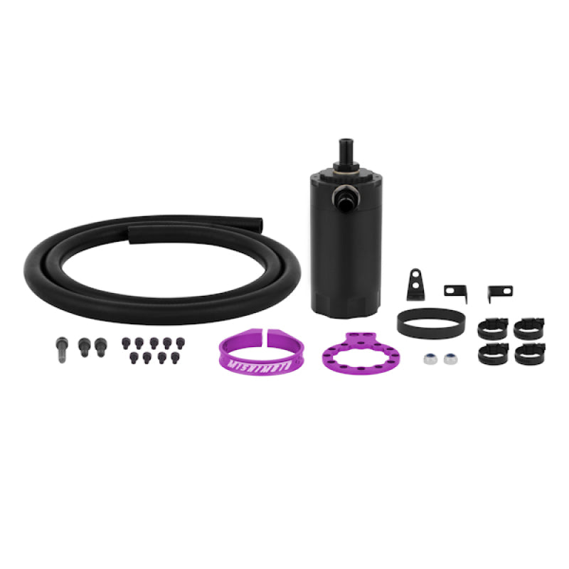 Mishimoto Baffled Oil Catch Can Universal Purple Fit