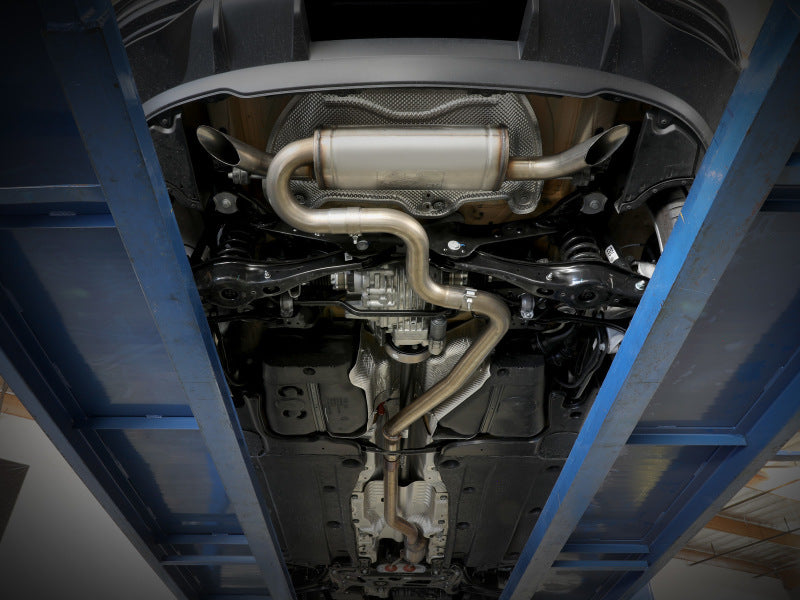 aFe MACH Force-Xp 3in 2 1/2in SS Cat Back Exhaust System VW Tiguan 2018-2022 2.0 AWD 110in Wheelbase