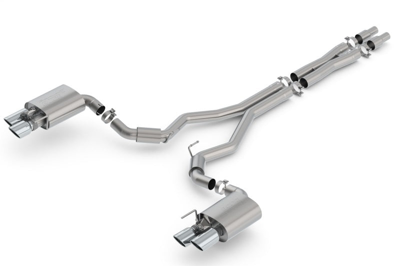 Borla S-Type 3" Catback Exhaust System with Valves for 2018 Ford Mustang GT