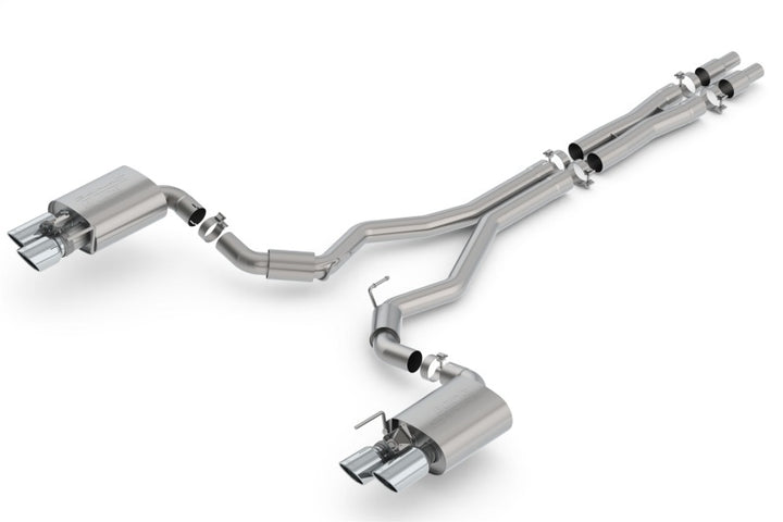 Borla S-Type 3" Catback Exhaust System with Valves for 2018 Ford Mustang GT