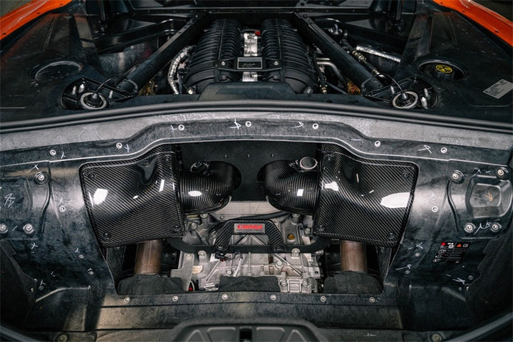 Corsa 23+ Chevy C8 Z06 Carbon Fiber Air Intake With DryTech Filter