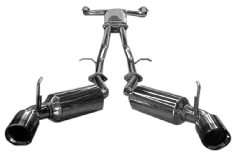 Injen Dual 60mm Stainless Steel Cat-Back Exhaust with Resonated X-Pipe - Nissan 370Z (09-20)