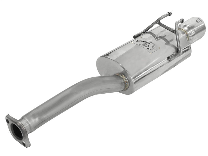 Afe Takeda Exhaust 2.5in Dia 304SS Axle-Back with Polished Tip for 06-11 Honda Civic EX Sedan L4 1.8L