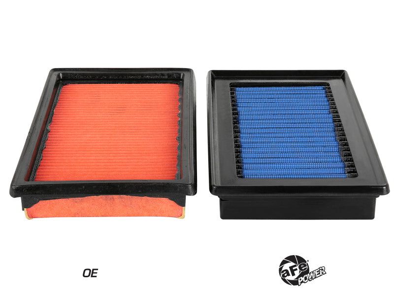 aFe MagnumFLOW OE Replacement Air Filter Pro 5R Media Pair for 14-19 Infiniti Q50 V6 3.5L 3.7L