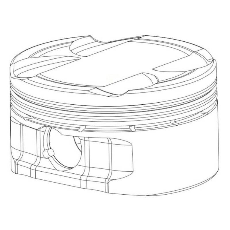CP Pistons 9310 Steel Wrist Pin - 22mm x 2.500 in, .250 in Wall, Chamfered