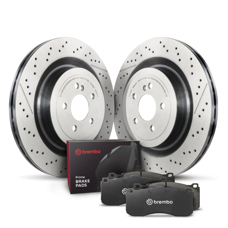 Brembo Prime Rear Disc Brake Kit - Mercedes-Benz C117 / X156 / R172 2012-2020
