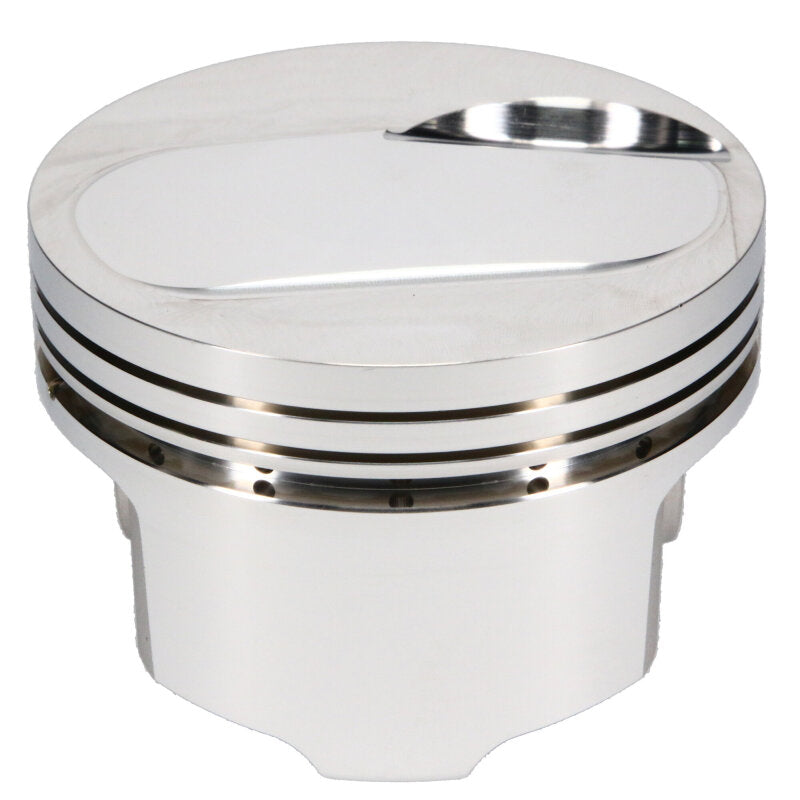 JE Pistons SRP Forged 4032 Aluminum 4.530in Bore Plus 1cc Dome Replacement Set of 8 Pistons - OneFastShop