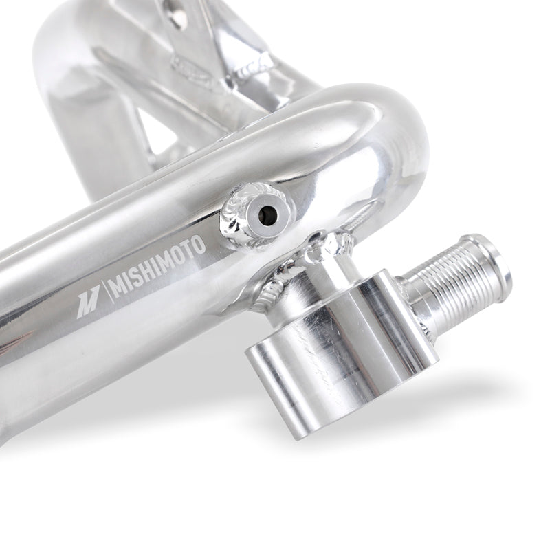 Mishimoto Stock Location Intercooler Kit - Ford 2.3L Bronco 2021-2026 - Polished Pipes - Black Core, image 8