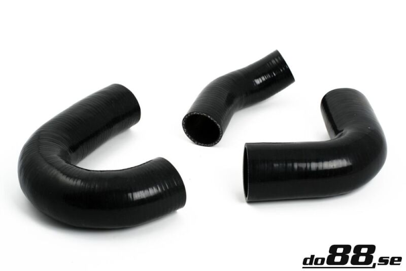 do88 Silicone Turbo Pressure Hose Kit - Volvo S40 / V40 1998-2004 - Black