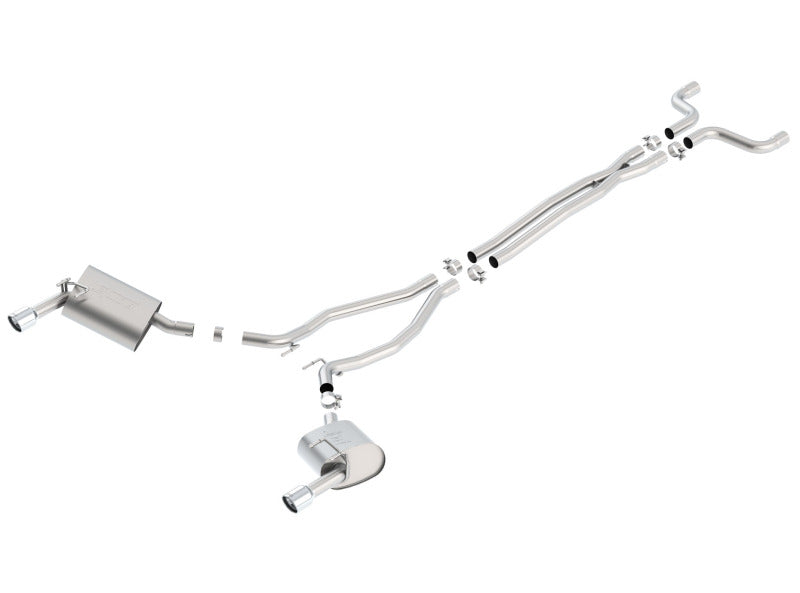 Borla Touring Cat-Back Exhaust - Chevrolet Camaro 2014-2015