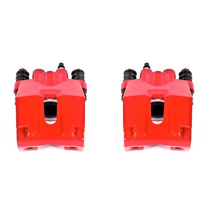 PowerStop Rear Red Calipers w/o Brackets Pair for 04-11 Ford F-150 - OneFastShop