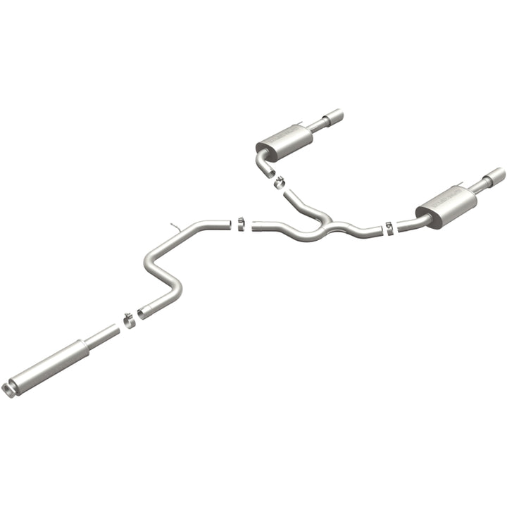 Magnaflow Dual Rear Exit Stainless Cat-Back Exhaust for 00-05 Chevy Impala/Monte Carlo V6 3.4L/3.8L - OneFastShop