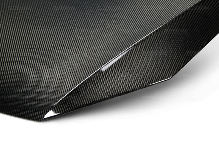 Seibon Carbon Fiber OEM Hood for 2015 VW Golf/GTI - OneFastShop