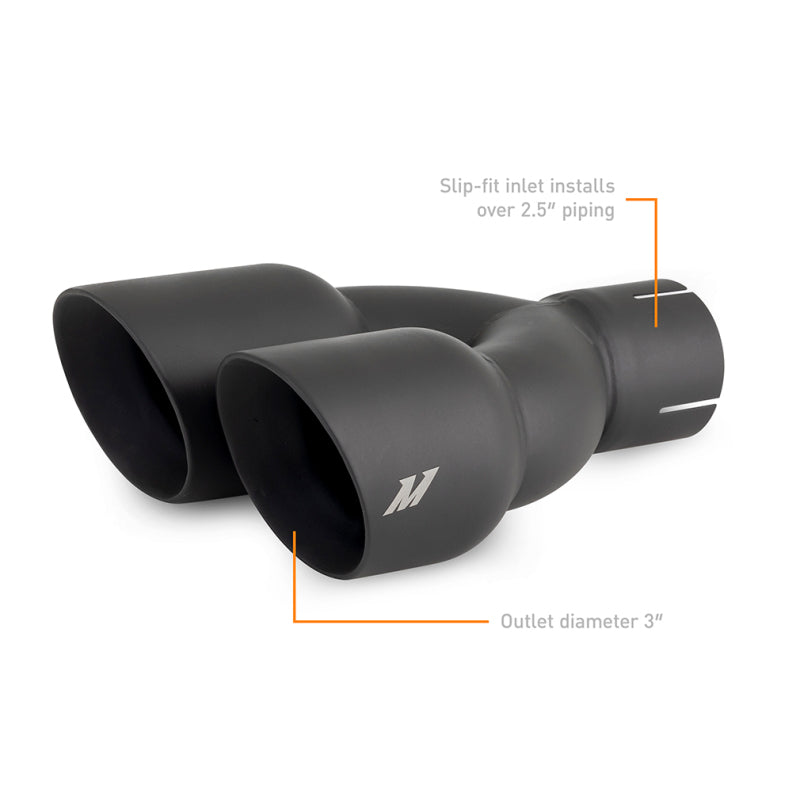 Magnaflow Dual Offset Exhaust Tips - 2.5in Inlet 3in Slash Cut
