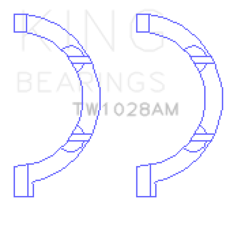King Engine Bearings Thrust Washer Set for Chrysler Pentastar 3.6L ERB V6 (Various Models)